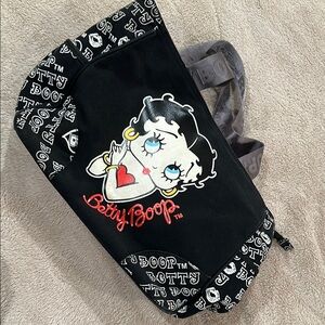 Betty Boop Black and White Shoulder Bag